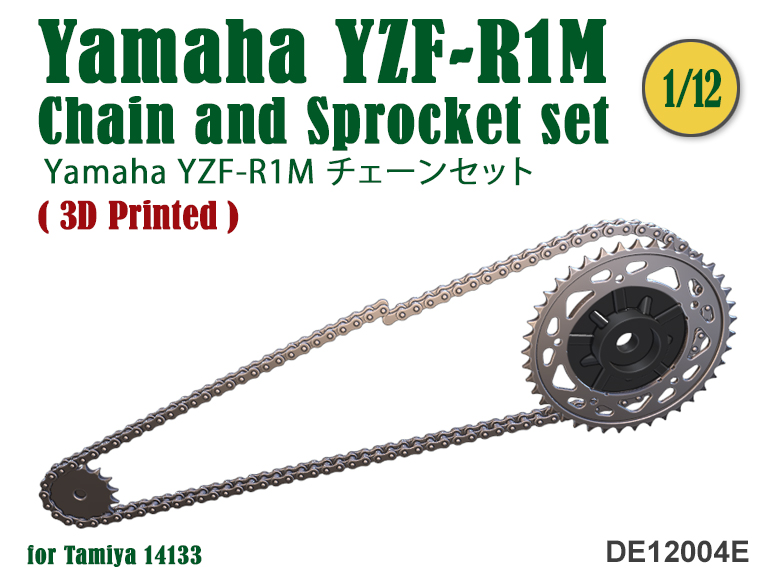 Chain and Sprocket set for Honda Monkey 125 (Easy Painting)