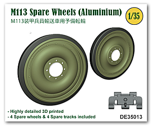 M113 Alumimium Spare Wheels (4 pieces)