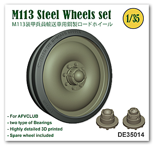 M113 Steel Wheels set
