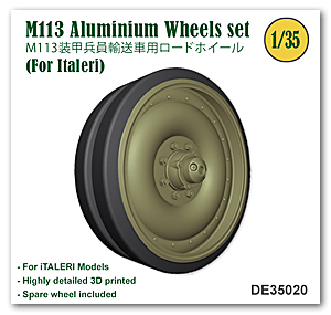 M113 Alumimium Wheels set (Italeri)