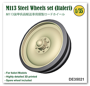 M113 Steel Wheels set (Italeri)
