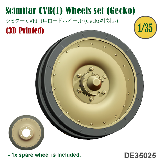 Scimitar CVR(T) Wheels set for Gecko