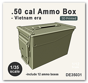 .50 cal Ammo box - Vietnam era (12 pieces)